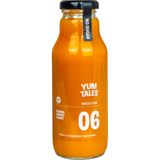 YumTales | Smoothie #06 Mrkev, banán a meruňka 300ml